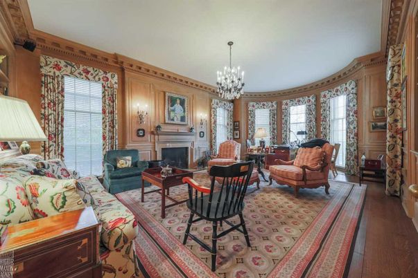 Chandelier, Fireplace, Interior, Living room, Wood Texture Flooring