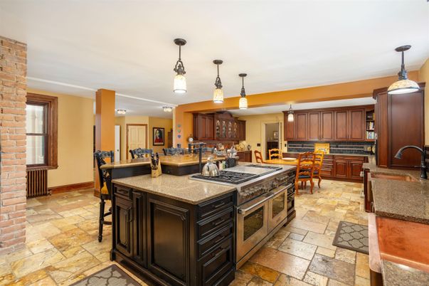 Dining room, Interior, Kitchen, Pendant Lights