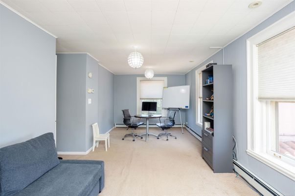 Chandelier, Home Office, Interior