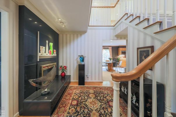 Fireplace, Interior, Recessed Lighting, Wood Texture Flooring