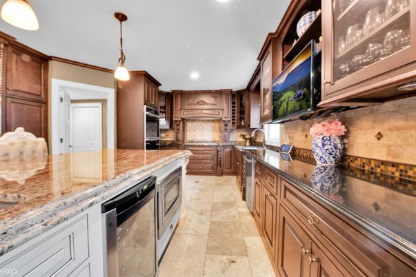 Interior, Kitchen, Pendant Lights, Recessed Lighting