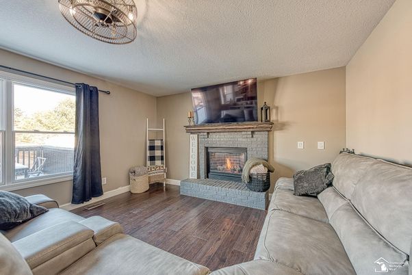 Fireplace, Interior, Living room, Wood Texture Flooring