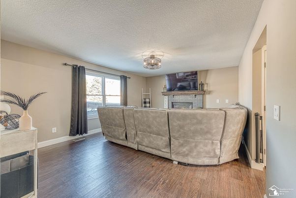 Fireplace, Interior, Living room, Wood Texture Flooring