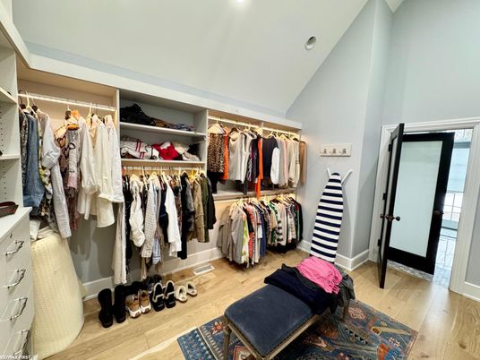 Interior, Recessed Lighting, Walk-in Closets, Wood Texture Flooring