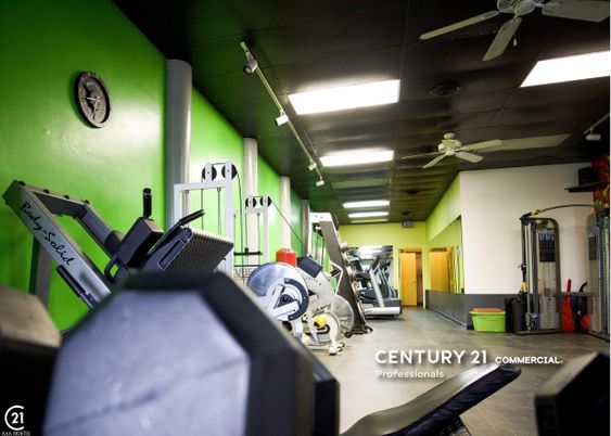 Fitness Equipment, Interior, Recessed Lighting