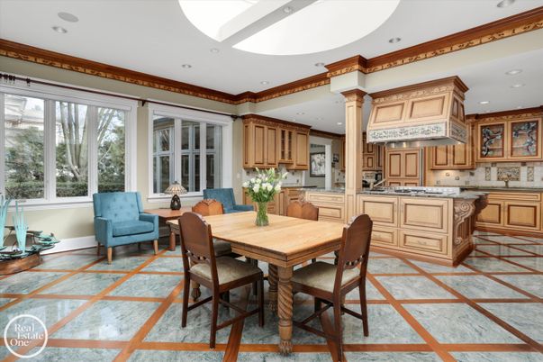Dining room, Interior, Kitchen, Recessed Lighting