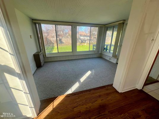 Empty room, Interior, Wood Texture Flooring