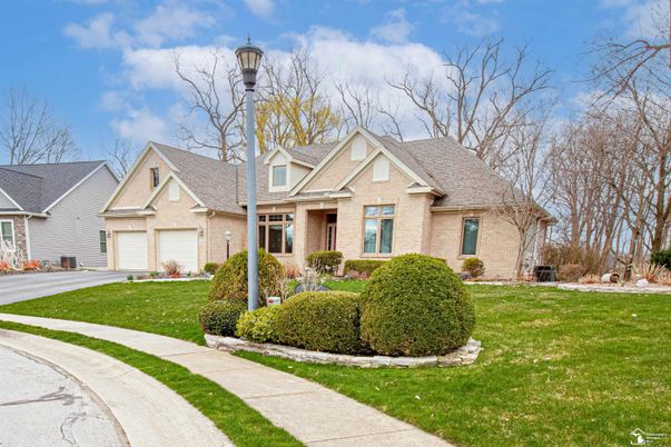 Attached, Exterior, Facade, Brick Facade, French Provincial