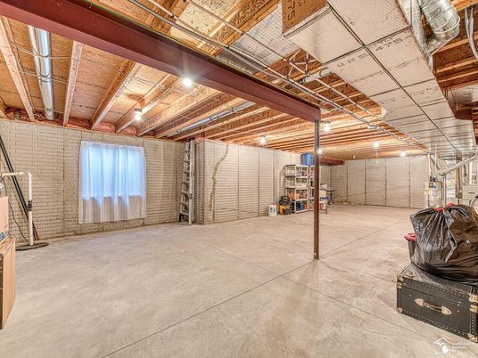 Interior, Stone Walls, Wooden Beams