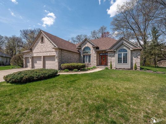 Attached, Backyard, Exterior, Facade, Brick Traditional