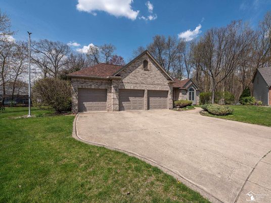 Attached, Exterior, Facade, Brick Facade, Tudor Revival