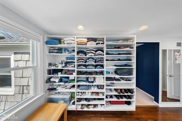 Interior, Recessed Lighting, Walk-in Closets, Wood Texture Flooring