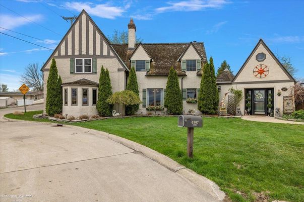 Exterior, Facade, Tudor Revival