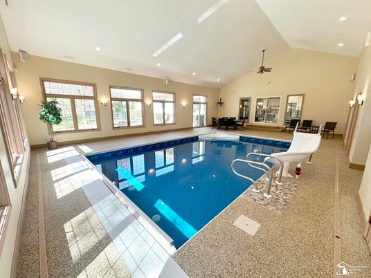 Interior, Pool, Recessed Lighting