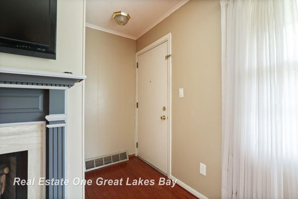Fireplace, Interior, Wood Texture Flooring