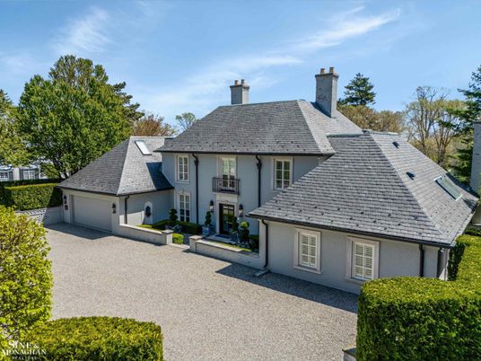 Attached, Backyard, Exterior, Facade, French Provincial
