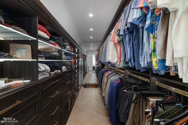 Interior, Recessed Lighting, Walk-in Closets, Wood Texture Flooring