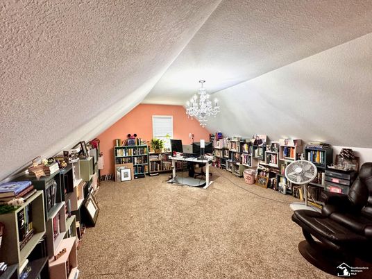 Chandelier, Home Office, Interior