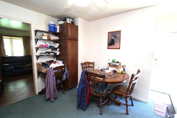 Dining room, Interior, Wood Texture Flooring