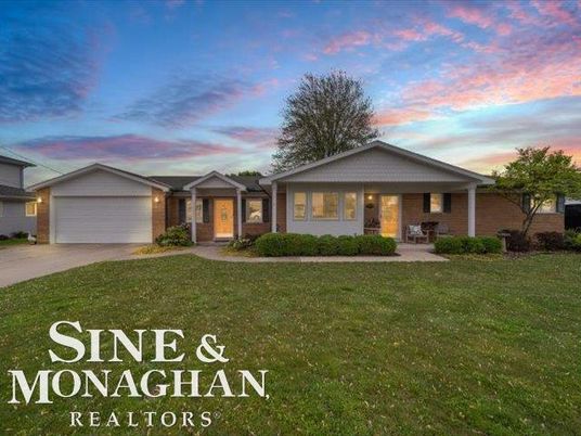 Attached, Backyard, Detached Garage, Exterior, Facade, Ranch