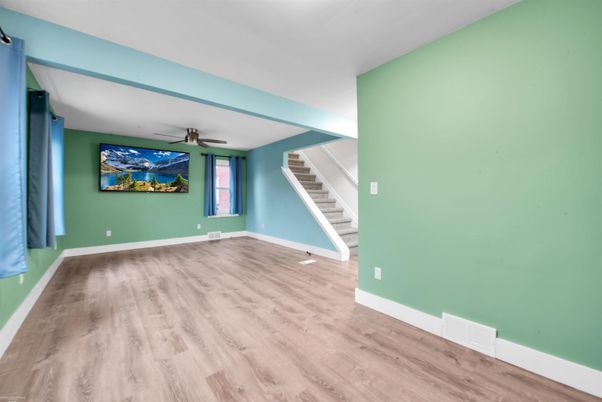 Empty room, Interior, Wood Texture Flooring