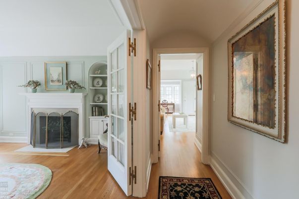 Fireplace, Interior, Wood Texture Flooring