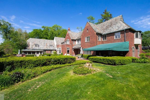 Backyard, Exterior, Facade, Brick Facade, Tudor Revival