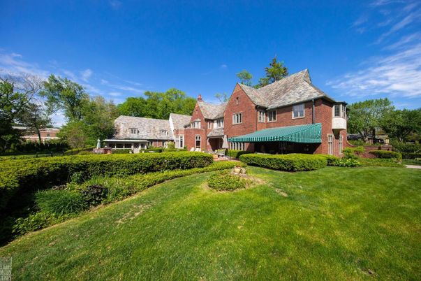 Backyard, Exterior, Facade, Brick Facade, Tudor Revival
