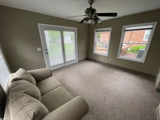 Empty room, Interior, Living room