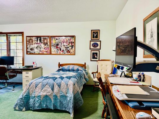 Bedroom, Home Office, Interior