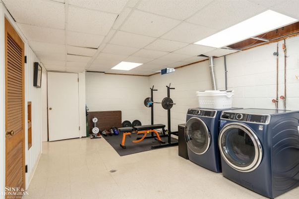 Interior, Recessed Lighting, Washer
