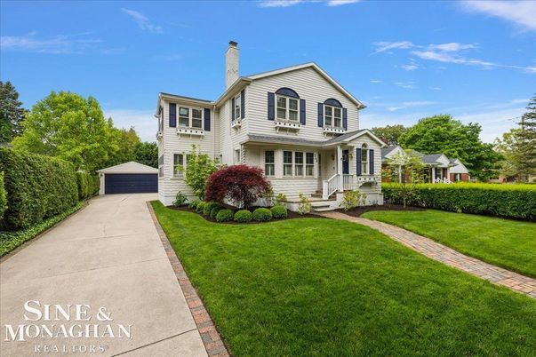 Backyard, Detached Garage, Exterior, Facade, Queen Anne Victorian