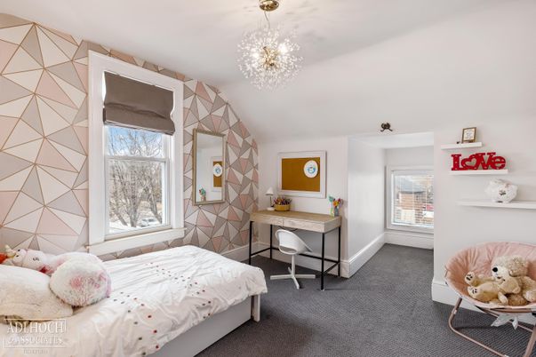Bedroom, Chandelier, Interior