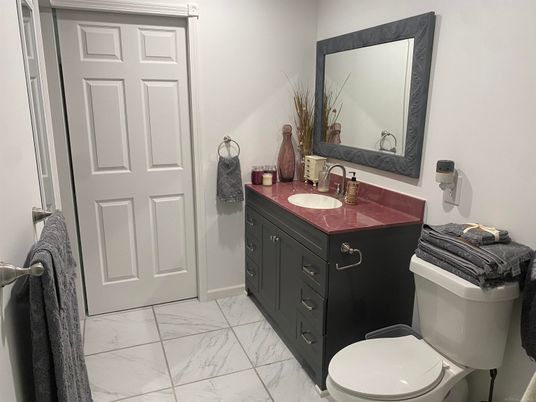 Bathroom, Dual Sink Vanities, Interior, Marble