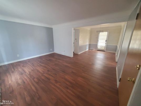 Empty room, Interior, Wood Texture Flooring