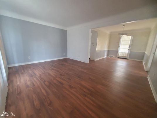 Empty room, Interior, Wood Texture Flooring