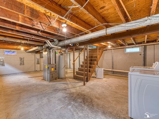 Interior, Stone Walls, Washer, Wooden Beams, Wooden Ceilings