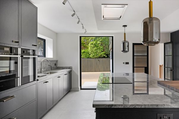 Interior, Kitchen, Pendant Lights