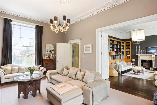 Chandelier, Fireplace, Interior, Living room, Pendant Lights, Wood Texture Flooring