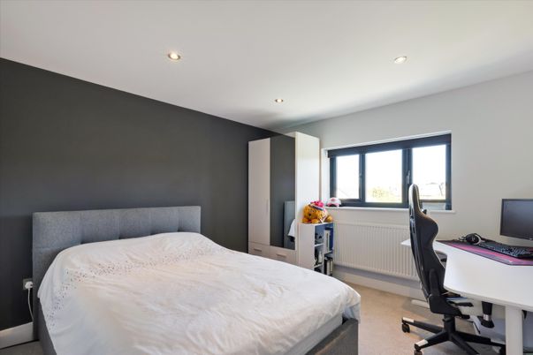 Bedroom, Home Office, Interior, Recessed Lighting