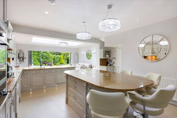 Dining room, Interior, Kitchen, Pendant Lights, Recessed Lighting