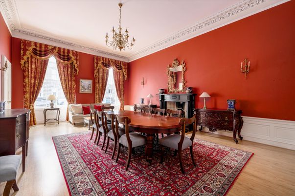 Chandelier, Dining room, Fireplace, Interior, Wood Texture Flooring