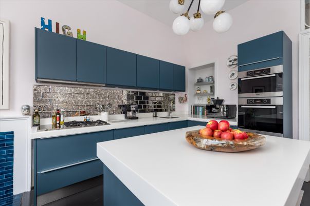 Interior, Kitchen, Pendant Lights, Stainless Steel Appliances