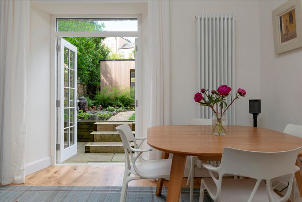 Dining room, Interior, Wood Texture Flooring