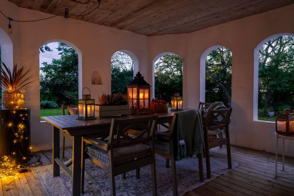Exterior, Wooden Ceilings