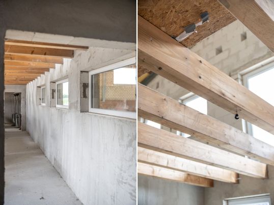 Interior, Wooden Beams
