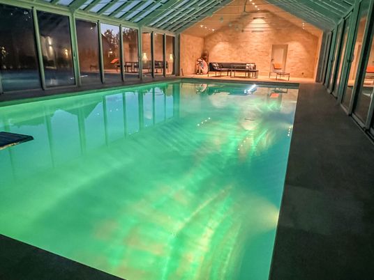 Glass Ceilings, Interior, Pool, Sun Room