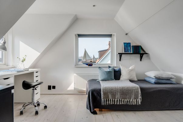 Bedroom, Home Office, Interior, Wood Texture Flooring