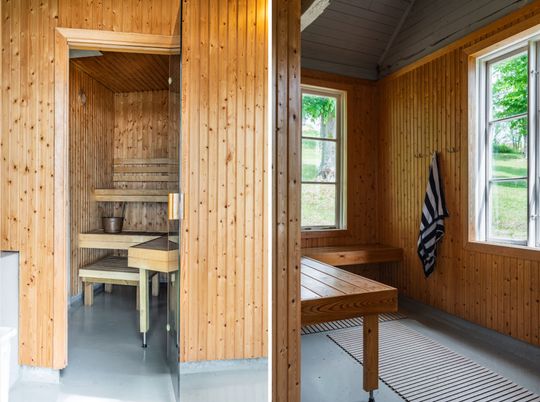 Interior, Sauna Room