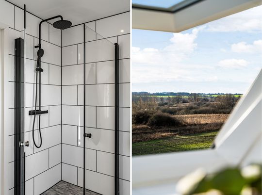 Bathroom, Glass Shower, Interior